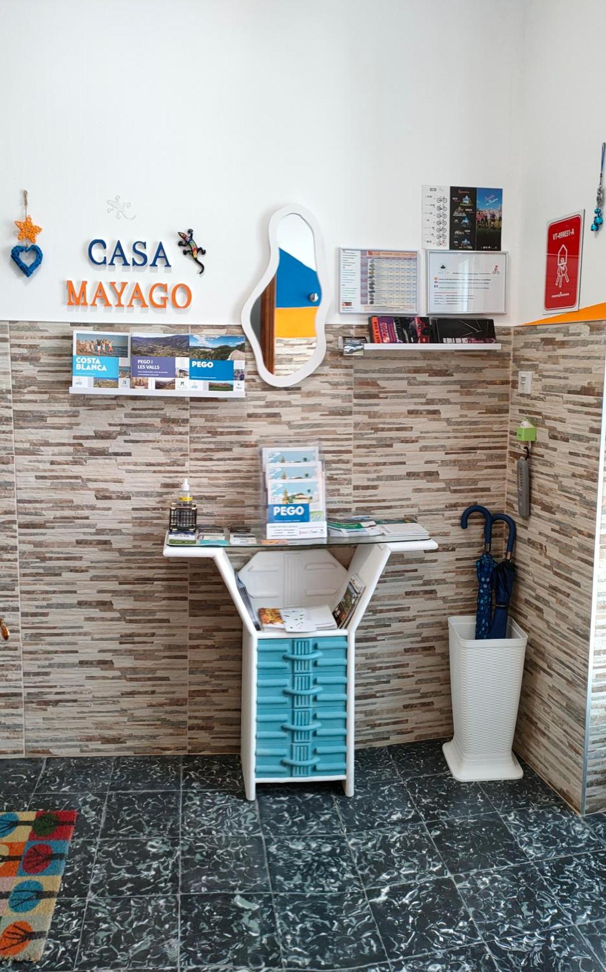 Casa Mayago, Terraza Y Solarium Pego Exterior foto
